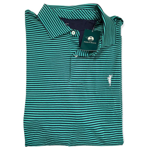 NWT F&G TECH GOLF POLO.SIZE 2 XL . COLOR SEAGLASS - Picture 5 of 10